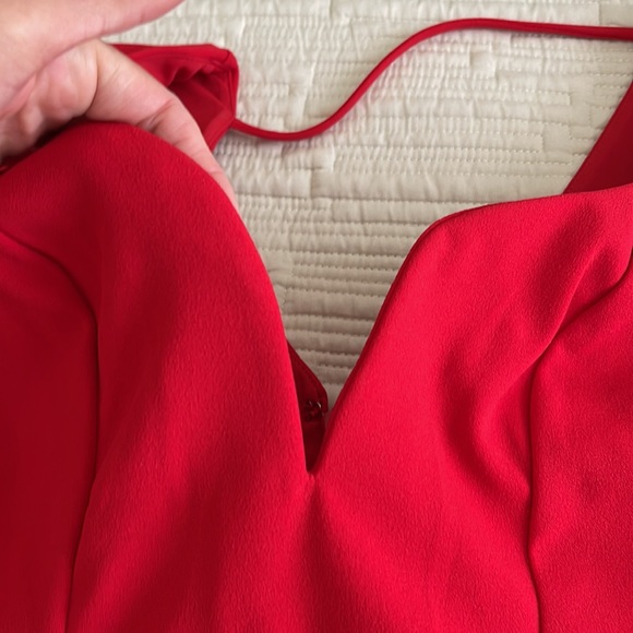 Red Express Holiday Dress - Picture 2 of 3